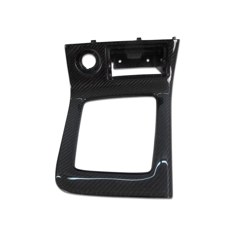 CARBON FIBER RHD GEAR SHIFTER SURROUND (MANUAL) FOR 1995-1998 SKYLINE R33 GTR GTS