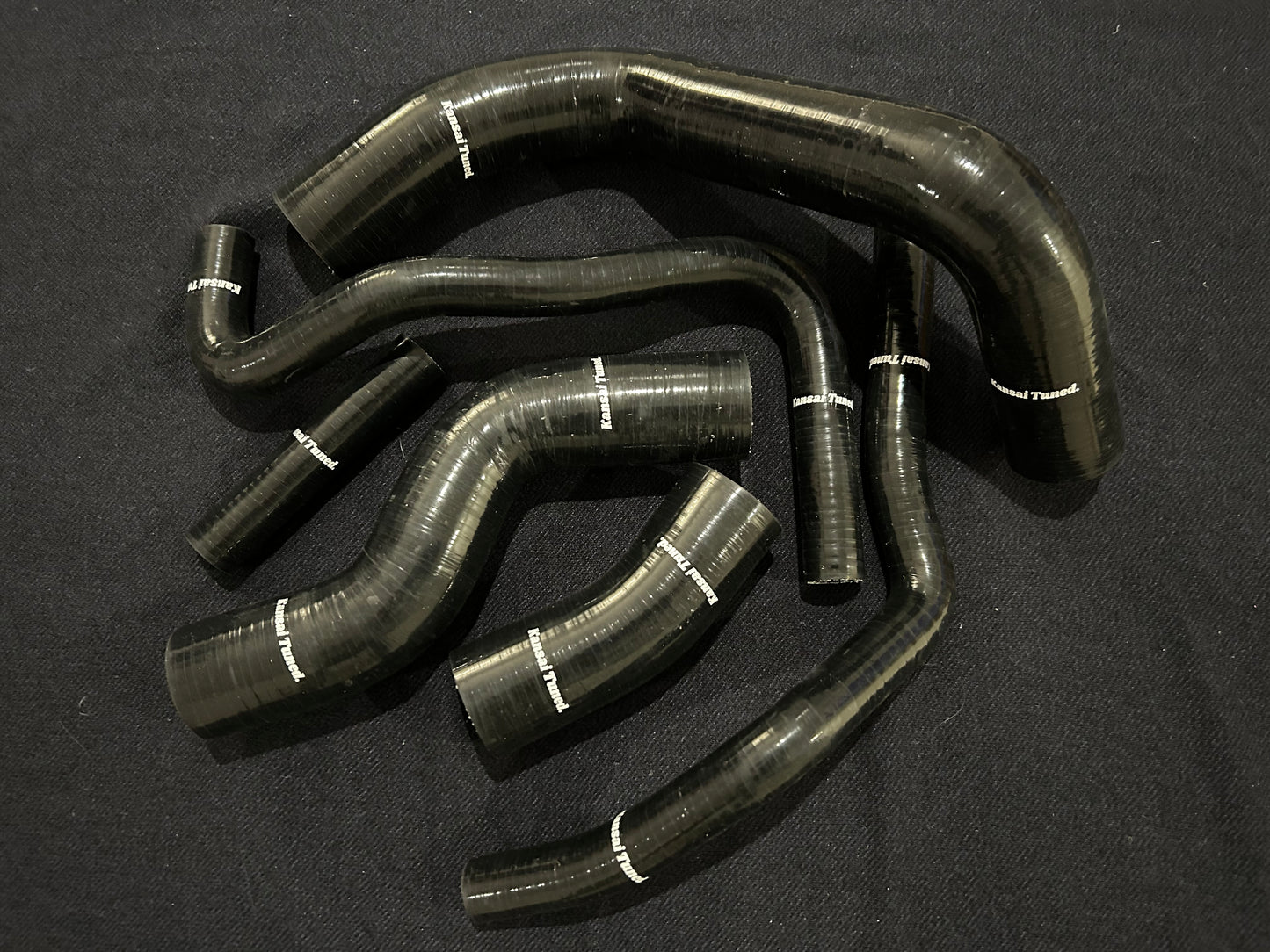 toyota 86 gt86 subaru brz coolant hose silicone kit replacement upgrade performance FA20 2013 in black colour
