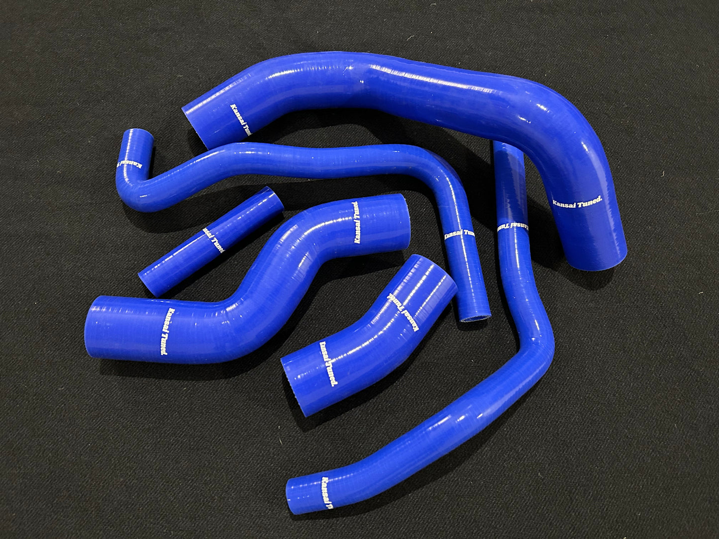 toyota 86 gt86 subaru brz coolant hose silicone kit replacement upgrade performance FA20 2013 in blue colour