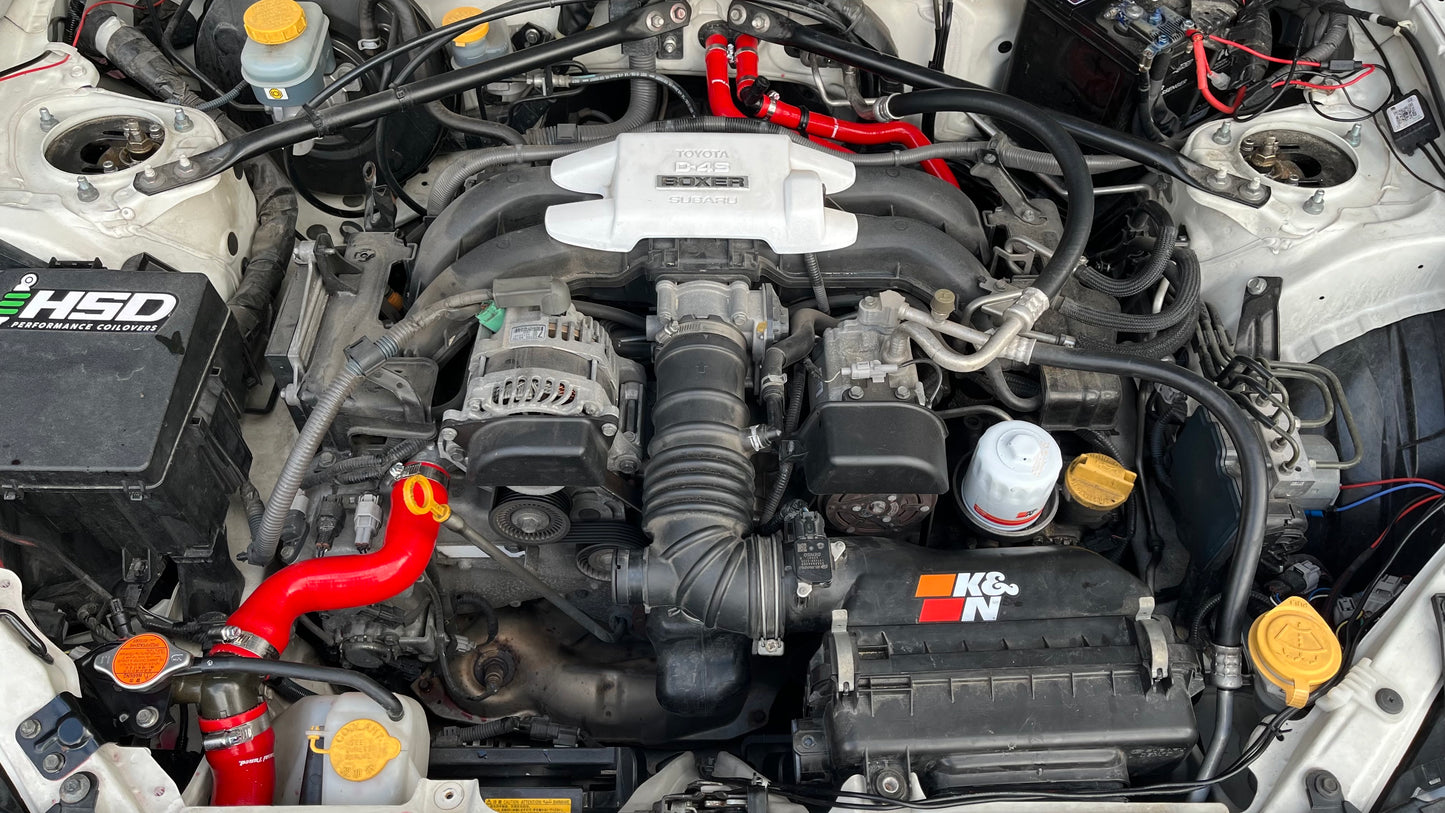 Kansai Tuned 6-piece Silicone Coolant Radiator Hose Kit for Toyota 86 Subaru BRZ