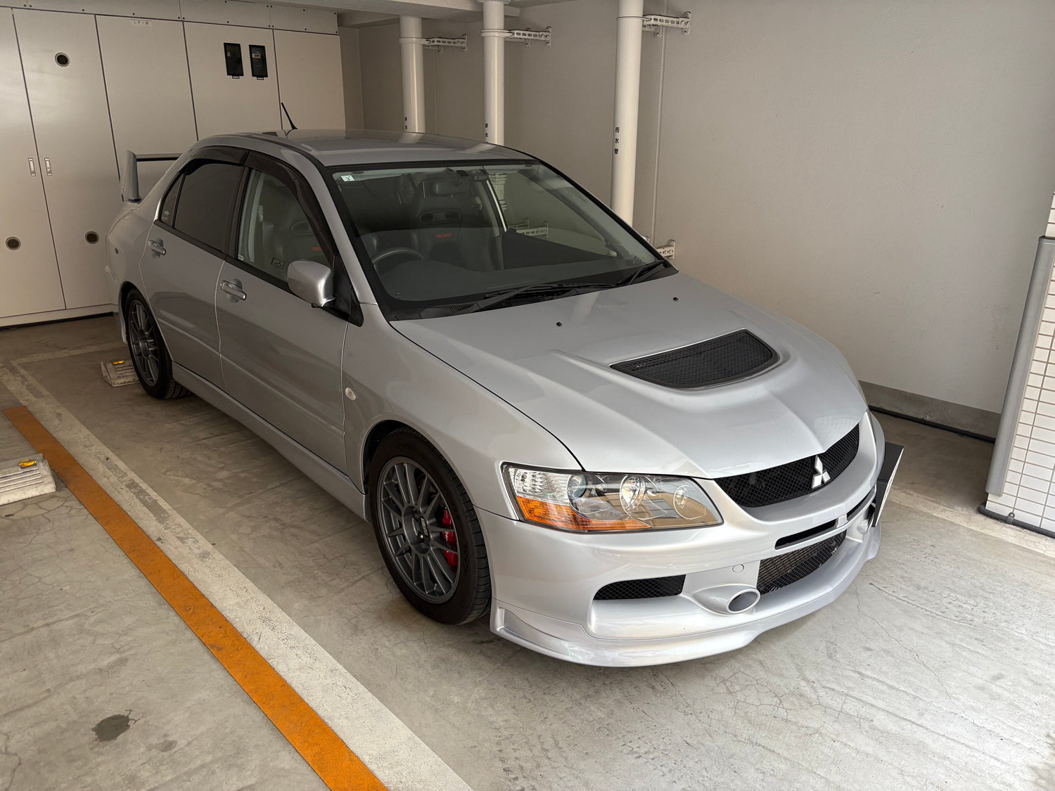 Mitsubishi Evo in Tokyo Japan
