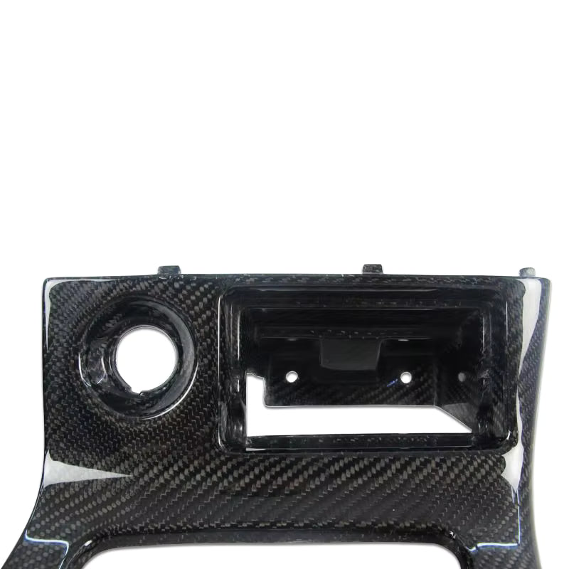 CARBON FIBER RHD GEAR SHIFTER SURROUND (MANUAL) FOR 1995-1998 SKYLINE R33 GTR GTS