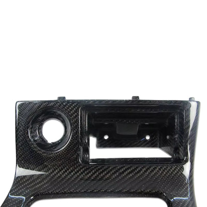 CARBON FIBER RHD GEAR SHIFTER SURROUND (MANUAL) FOR 1995-1998 SKYLINE R33 GTR GTS
