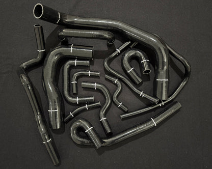 Kansai Tuned 13-piece Silicone Radiator Hose Kit for Nissan Skyline ECR33/R33 GTS-25T & GTS-4 RB25DET
