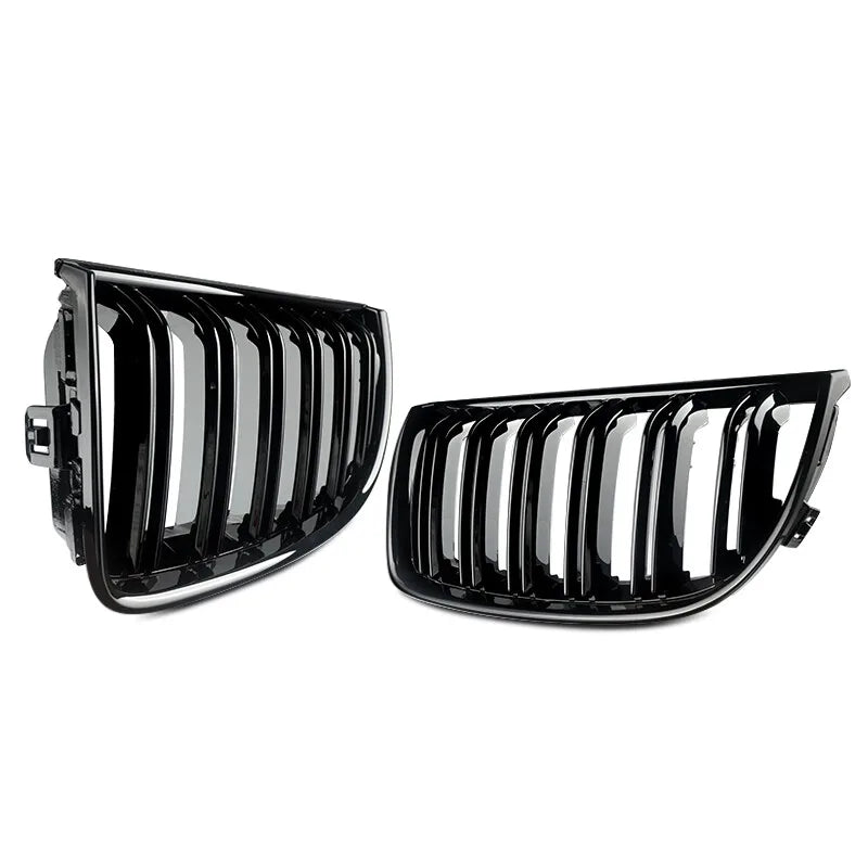 Gloss Black Kidney Grille Upgrade Pre Facelift BMW 3 SERIES E90 E91