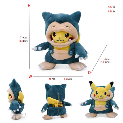Pokemon Pikachu Cosplay Plush