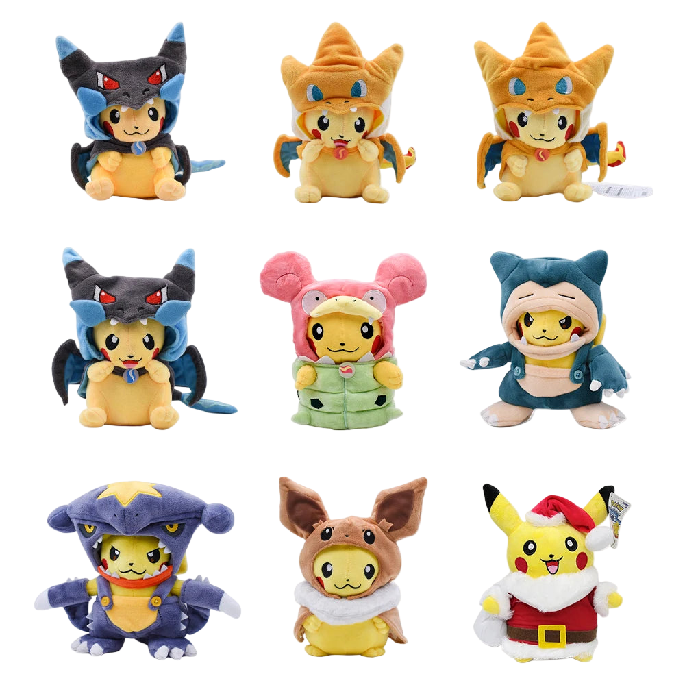 Pokemon Pikachu Cosplay Plush