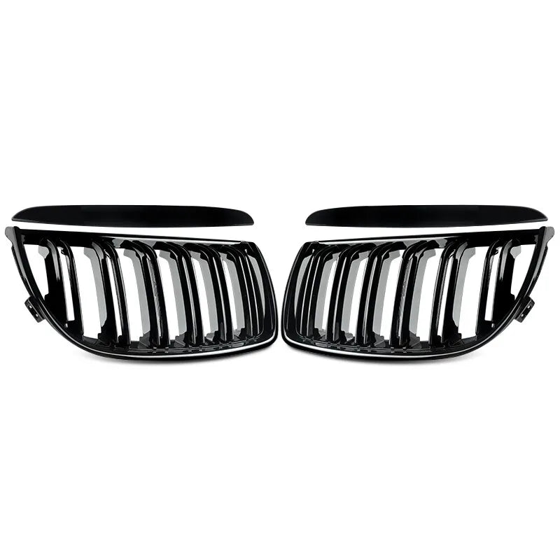 Gloss Black Kidney Grille Upgrade Pre Facelift BMW 3 SERIES E90 E91