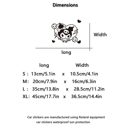 Kuromi Vinyl Sticker