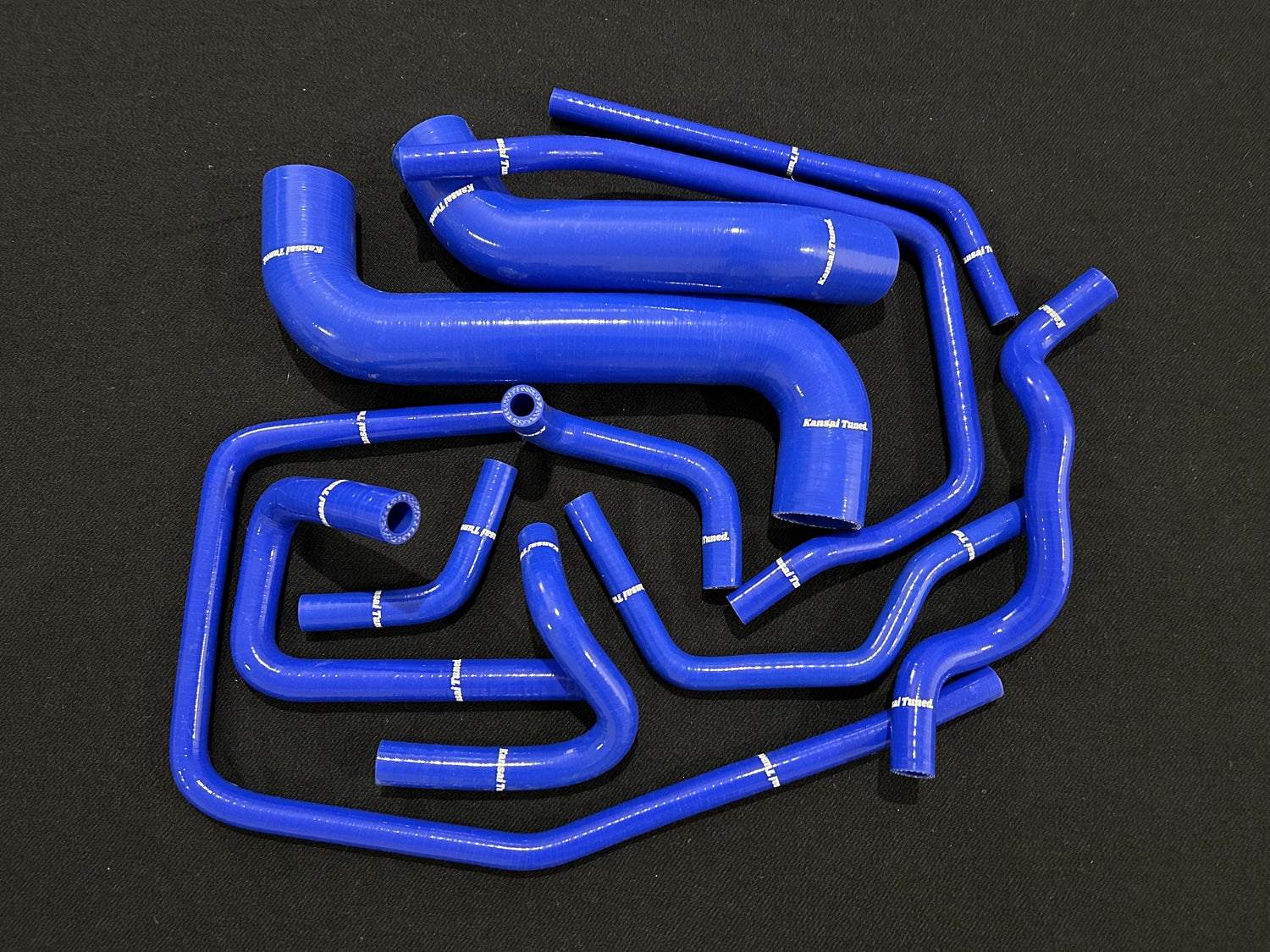 Subaru wrx impreza silicone coolant hose kit replacement performance in blue GDA GDB EJ255 EJ257